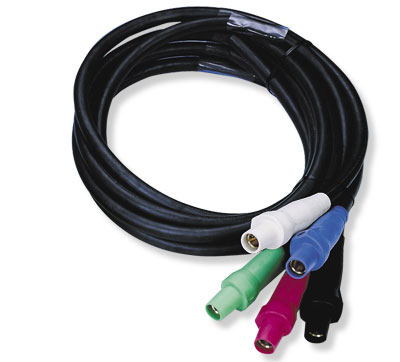 10' Cam-Type SC 200 Amp Tie-In Set with Reverse Ground (Green)