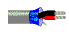 1000' 22AWG Single Pair Audio Cable