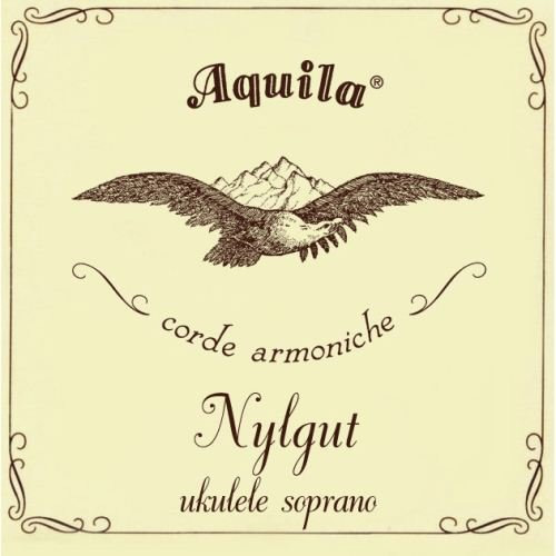 Aquila Nylgut Soprano Ukulele Strings with Wound G