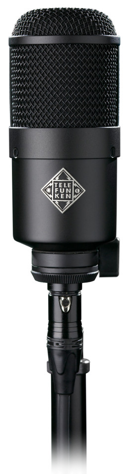 Dynamic Cardioid End-Address Microphone, Black