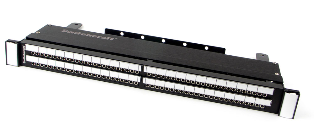 1RU, 2X48 Bantam TT Patchbay Kit
