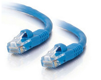 10' Cat5e Snagless Patch Cable, Blue