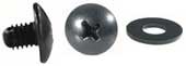 100-Piece Phillips Screws with Washers