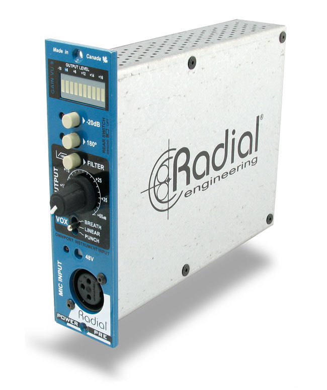 500 Series Multi-Voice Microphone Amplifier Module