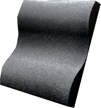 2`x2`x3" StudioFoam Wave, 16-Count