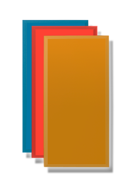 24" x 48" x 2" Beveled Edge Acoustic Panel