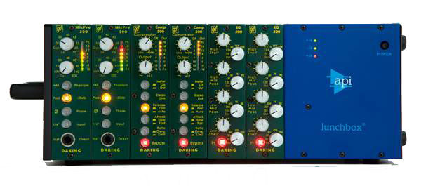 500 Series Recording System with MicPre 500, Comp 500, EQ 500
