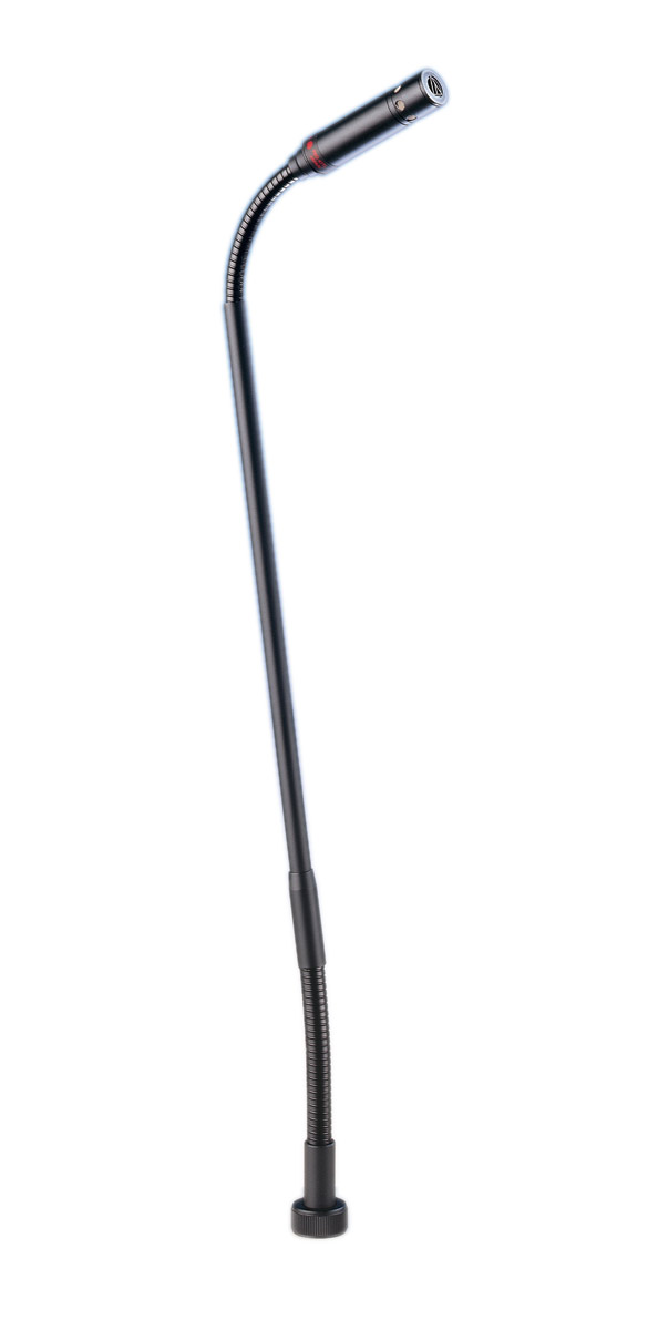 Gooseneck Microphone, Thread-Mount, Condenser, Cardioid, 15.79"