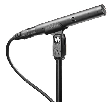 Small Diaphragm Condenser Microphone, Omnidirectional, -10dB Pad, Hi-pass Filter