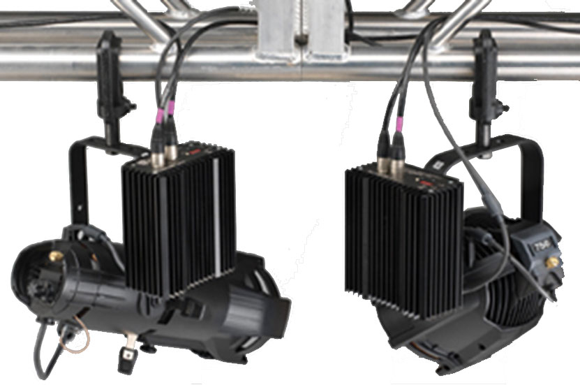 Source Four jr Dimmer Kit in Black with Lamp Housing