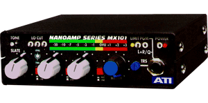NanoAmp 3 Channel Mixer without Power Supply