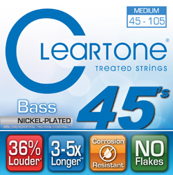Medium Electric Bass Strings