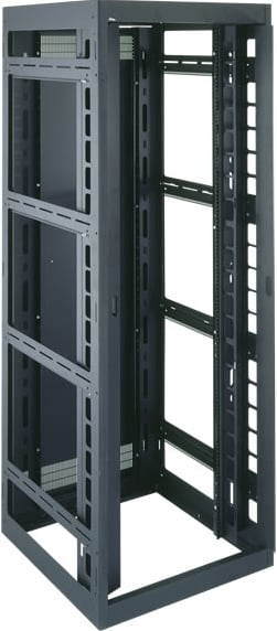 44-Space, 42" D Rack/Cable Management Enclosure without Rear Door