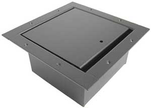 Vertical Panel Stage Pocket, Large, Black