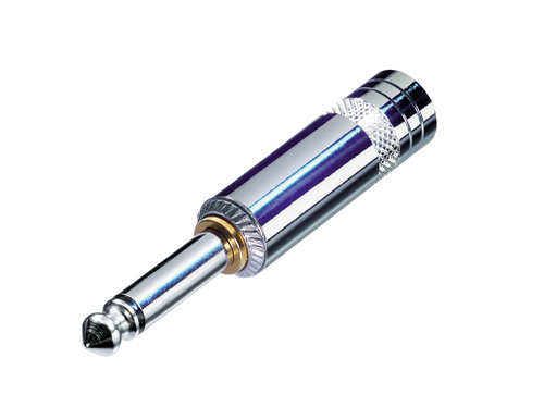 REAN 1/4" 2-Conductor Cable Plug