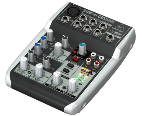 5-Ch 2-Bus USB Mixer