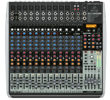 24-Ch 4/2Bus USB Mixer, with Klark Teknix FX