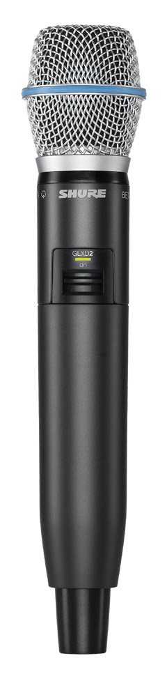 Handheld Transmitter with the Beta 87A Capsule