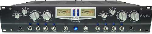 2-Channel Discreete Class A All-Tube Microphone Preamplifier