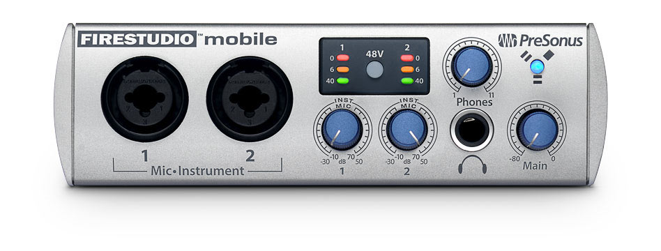 10 In/6 Out FireWire Audio Interface