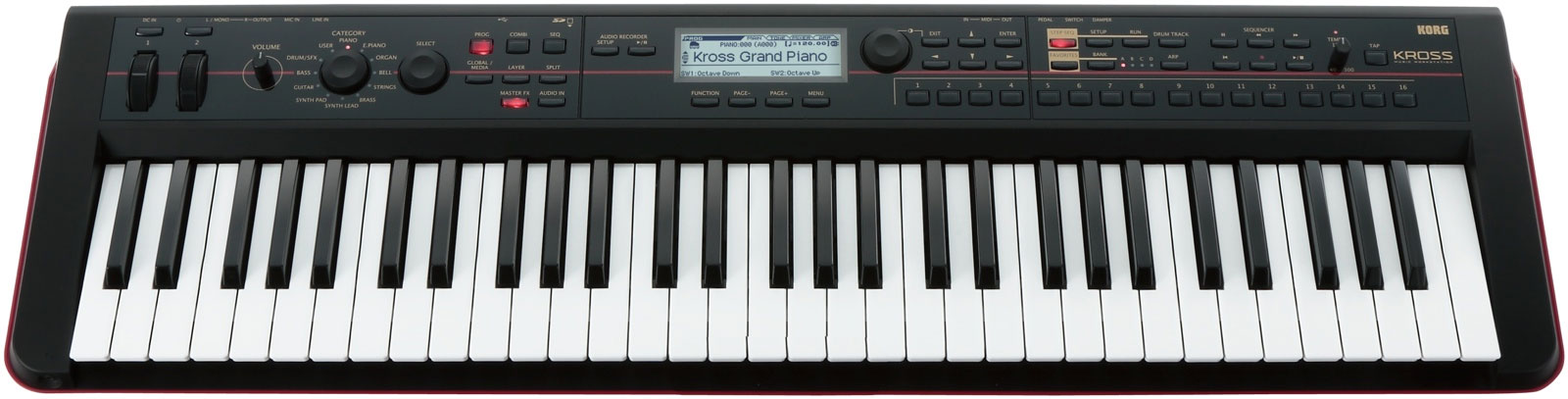 61-Key Workstation Keyboard/Synthesizer