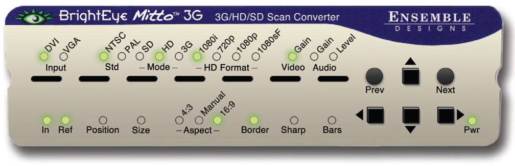 Mitto 3G/HD/SD Scan Converter