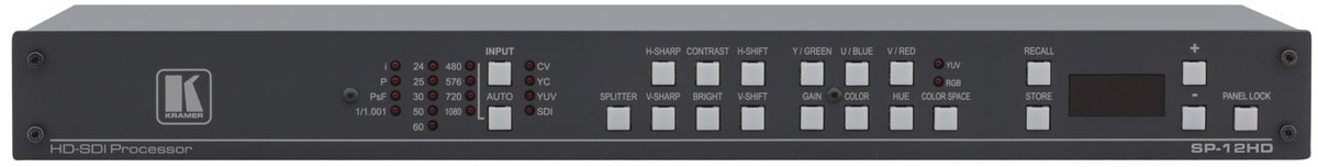 Multi-Format Analog and HD-SDI Video Processor
