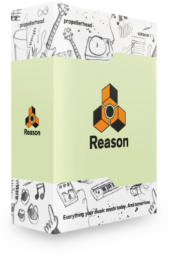 5-Pack Upgrade of Reason 7 for Educational Institutions (Mac/PC)