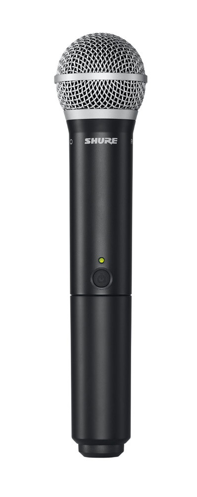 Wirelss Handheld Microphone Transmitter with PG58 Capsule, 584-608 MHz