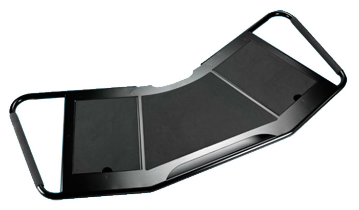 Accessory Shelf for Pro Mobile Cart in Black