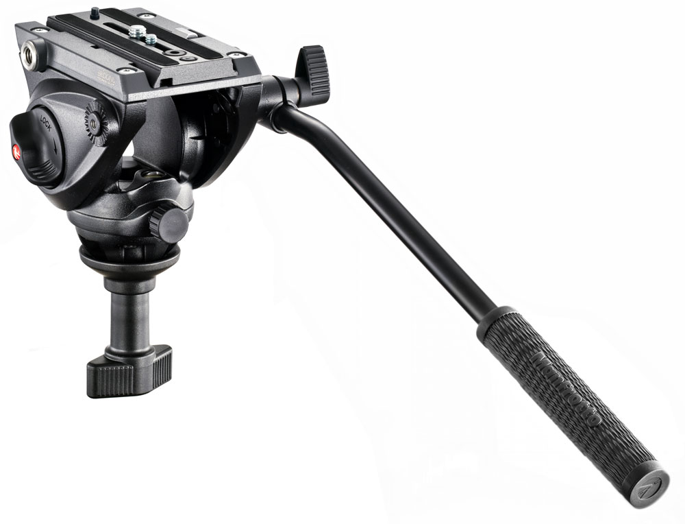 Lightweight Pro Fluid Video Head with 60mm Half Ball