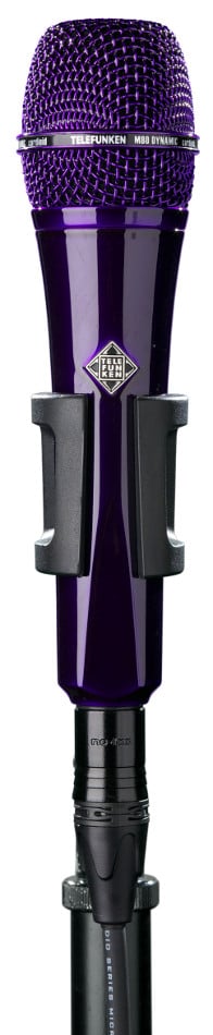 Dynamic Handheld Cardioid Microphone in Purple