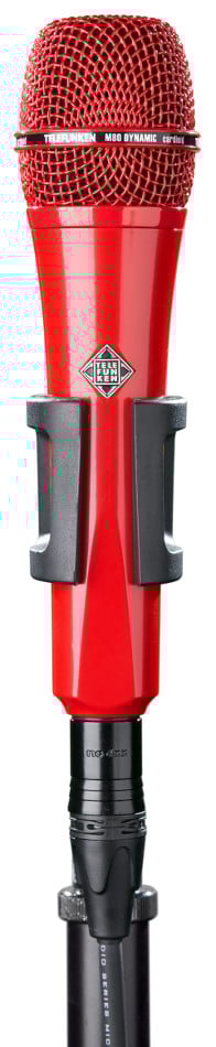 Dynamic Handheld Cardioid Microphone in Red
