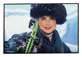 220" HDTV ShadowBox Clarion Fixed-Frame Projection Screen, Matte White