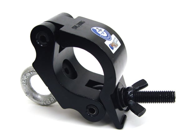 Black Powder Coat Heavy Duty Clamp With Eyebolt