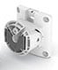 White Wall-Mount Bracket for DS Speakers