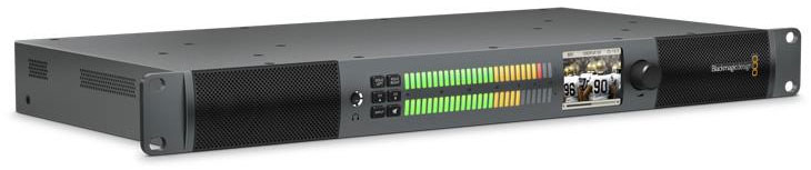 Rackmount Audio Monitoring from SDI, AES/EBU and Analog Audio