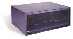Low-Profile Speaker, Dual 18" Transducers, Black