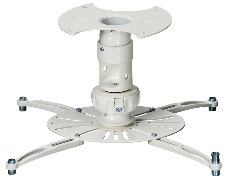SpiroLock Projector Mount in White with 1.5" NPT Coupler