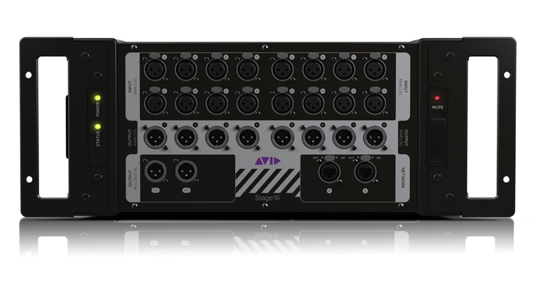 Ethernet AVB Remote I/O Stage Box for S3L System
