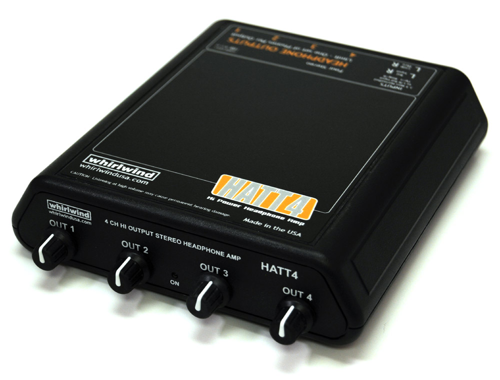 Headphone Amp with Four Outputs