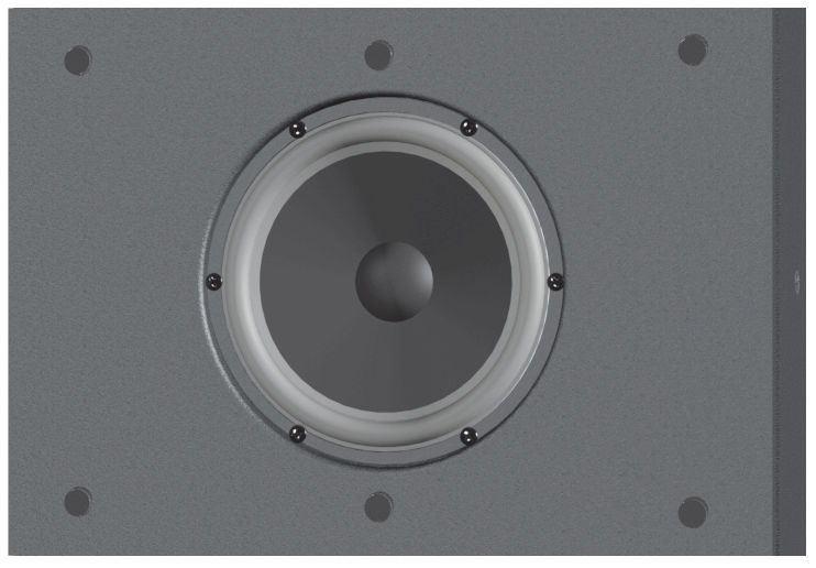6" 175W @ 8 Ohms Subwoofer in White