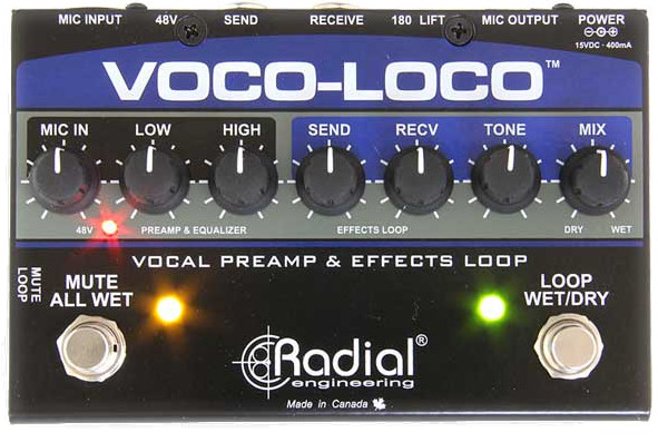 Microphone Effects Loop & Switcher