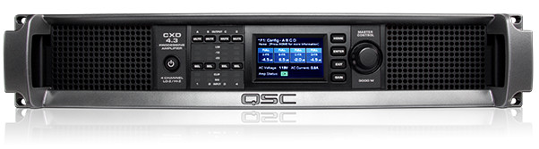 4-Ch 625W @ 4 Ohm Power Amplifier