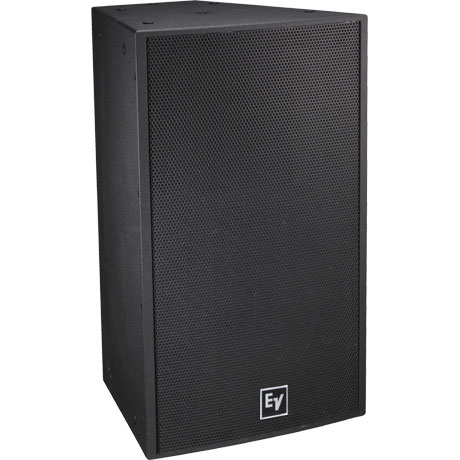 15" Two-Way Full-Range Weatherized Loudspeaker with 40 x 30 Degree Dispersion, Black