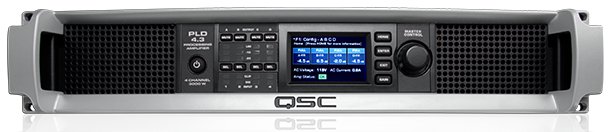 4-Ch 625W @ 4 Ohm Power Amplifier