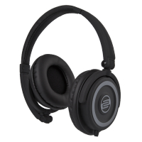 On-Ear DJ Headphones in Black