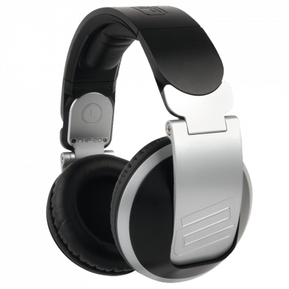 Over-Ear DJ Headphones in Silver