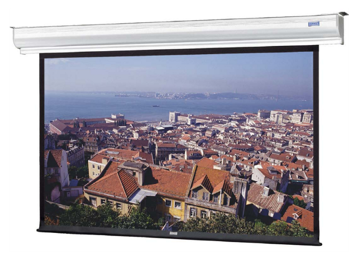 58" x 104" Contour® Electrol® HDTV Format Screen with Matte White Surface