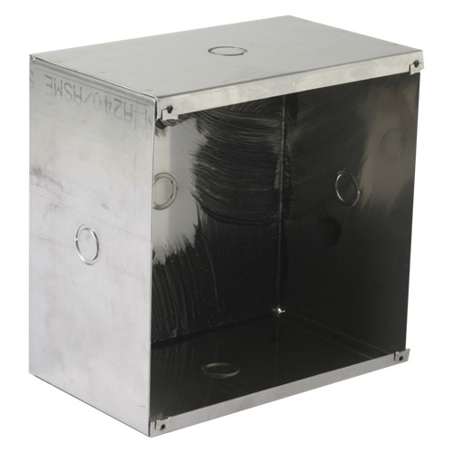 Recessed Stainless Steel Enclosure for VP161 Baffles